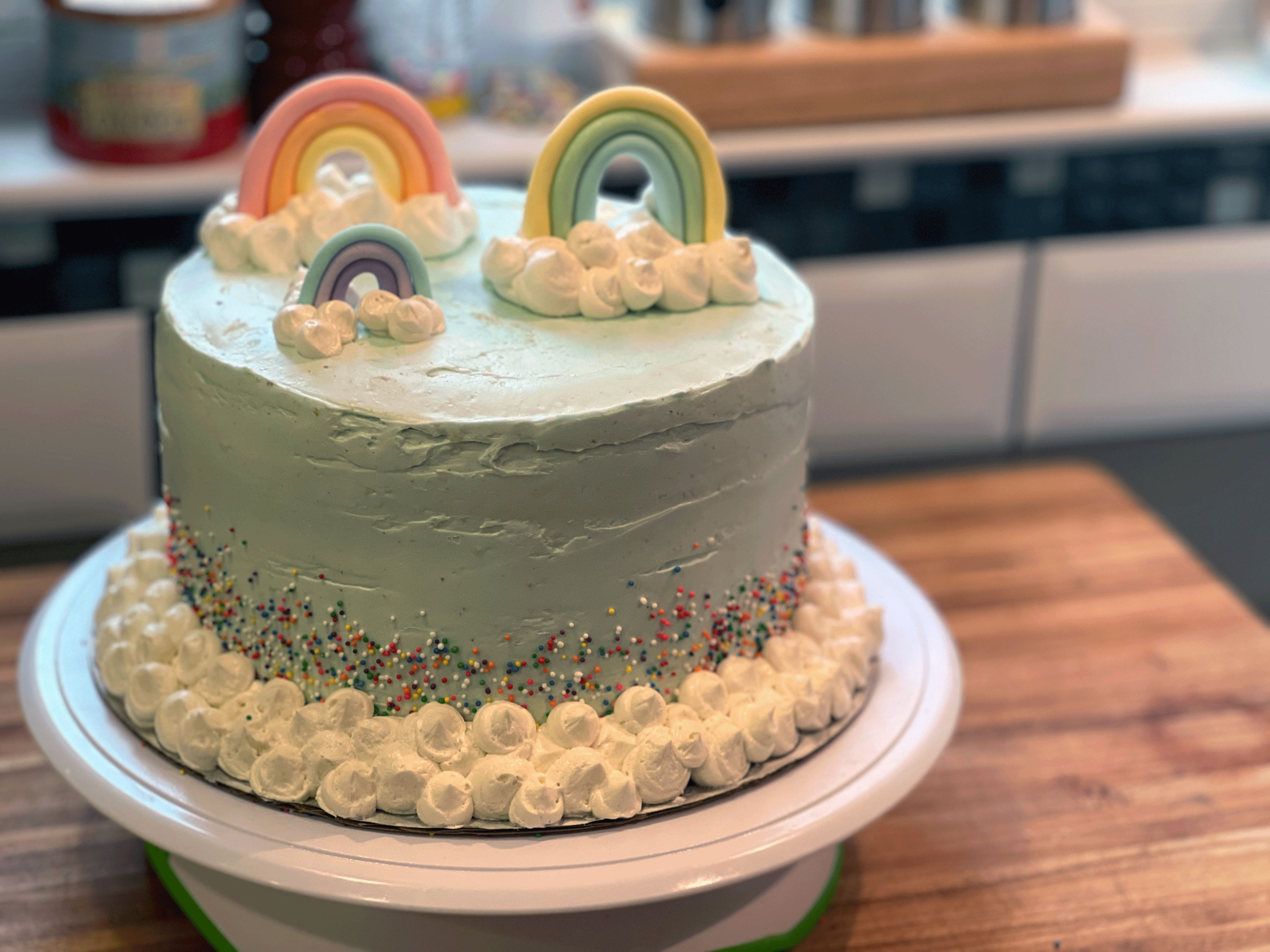 Rainbow cake